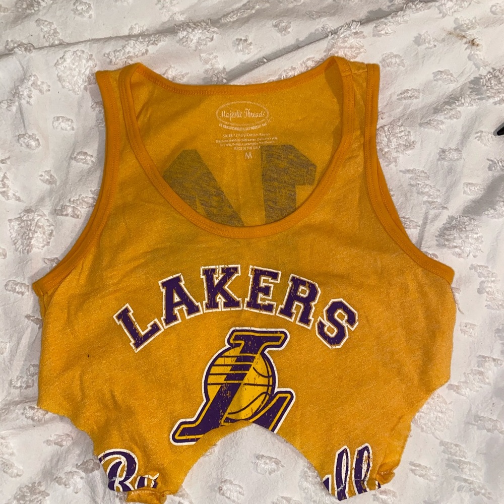 One of a kind Lakers vintage tank
